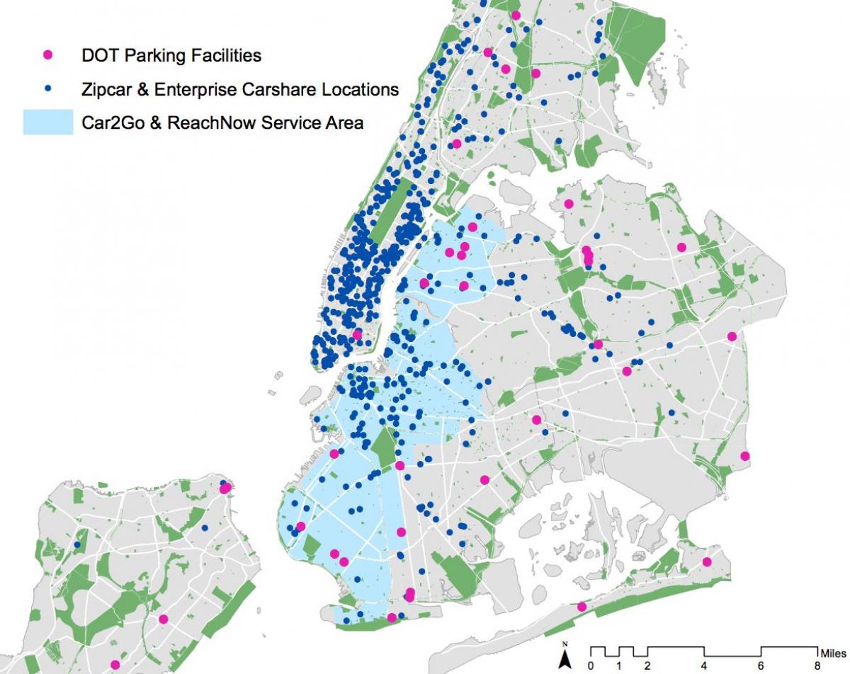 NYC dot map