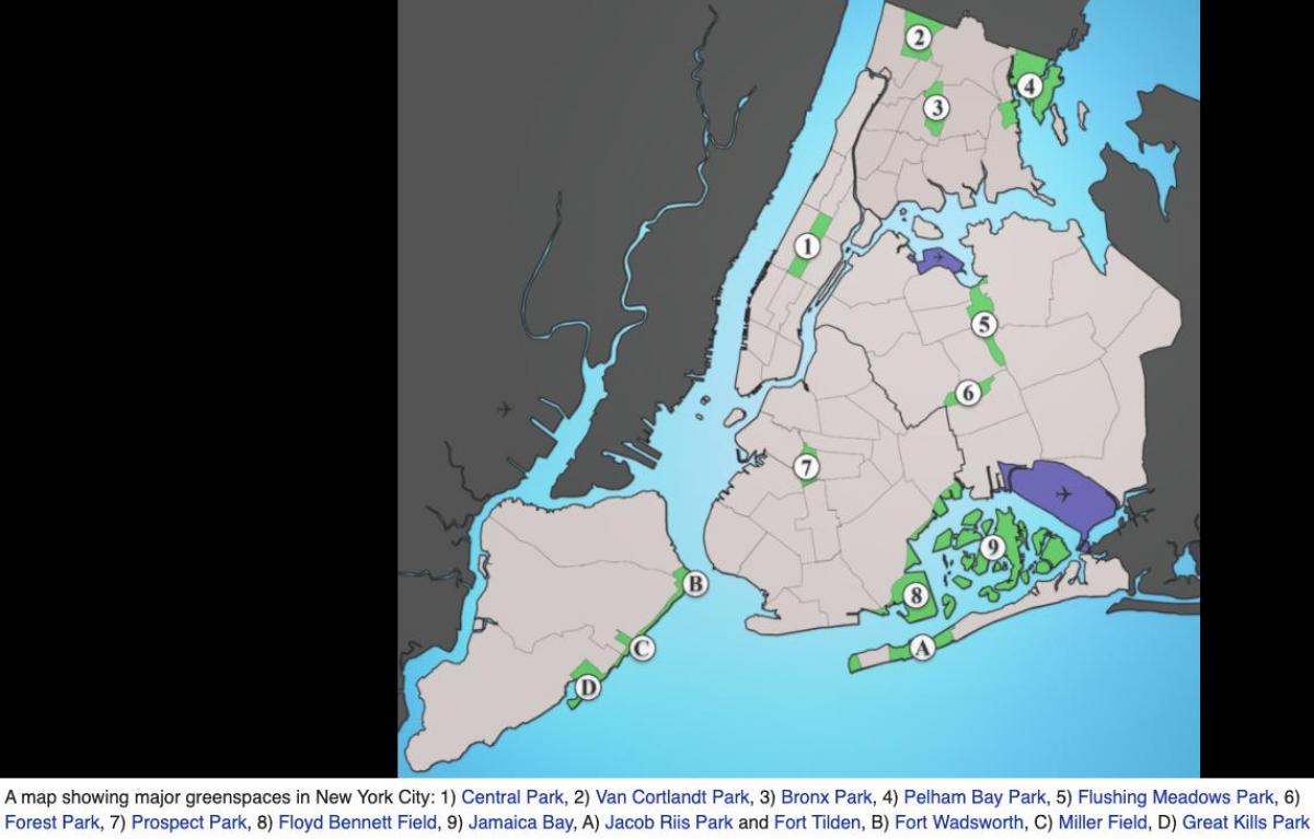 New York parks map