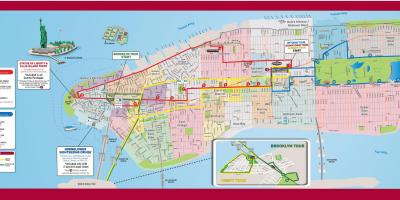 Big bus NYC map