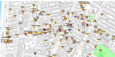 Map of New York gay