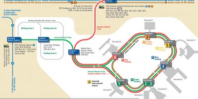 NYC airtrain map