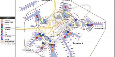 New York jfk map