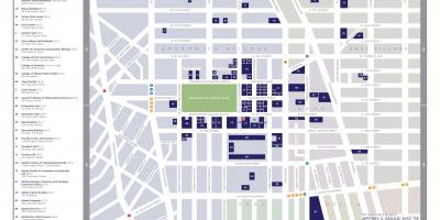 New York university campus map