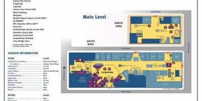 Map of port authority NYC